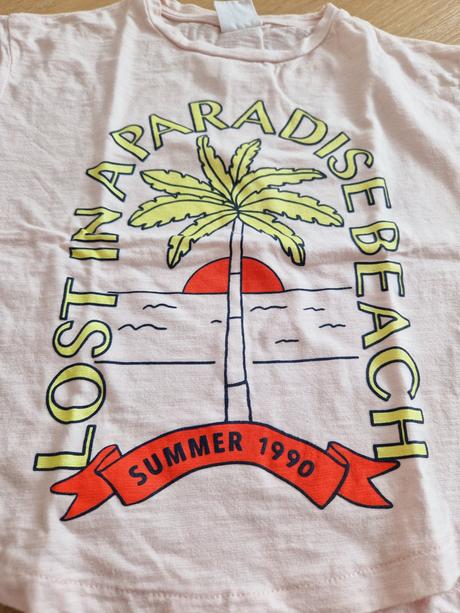 Tričko s krátkym rukávom, zara,110