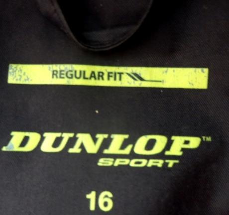 Tmavo modrá vetrovka dunlop, v. l/xl, xl