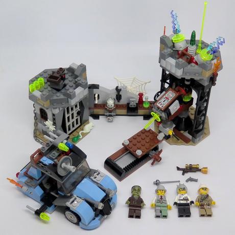 Lego monster fighters 9466 the crazy scientist & h,