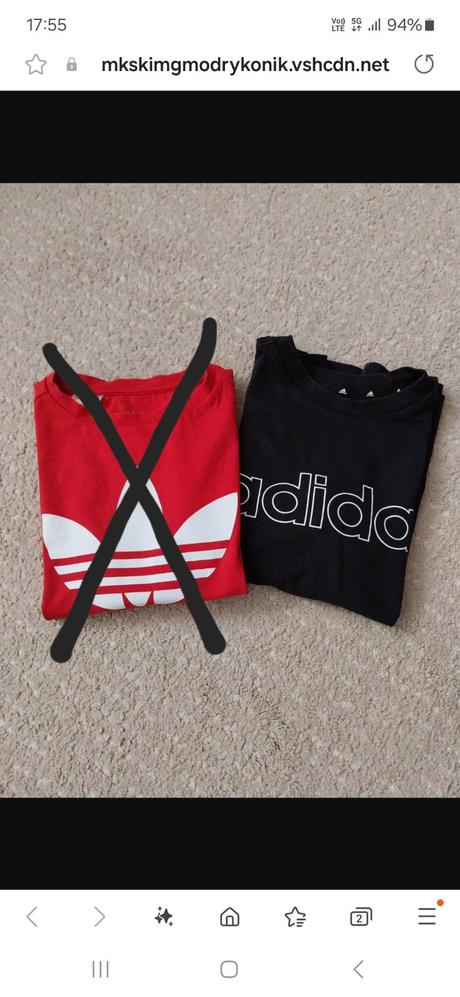 Trička, adidas,128