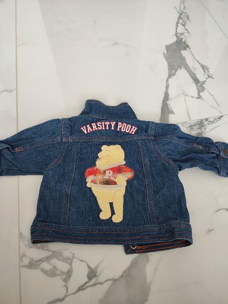 Detská riflová bundička, disney,68