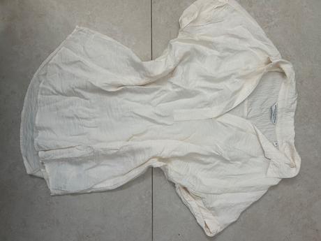 Košeľa z pokrčeného materiálu, tchibo,l