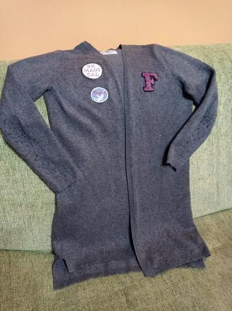 Sveter kardigan dievčenský, pepperts,134