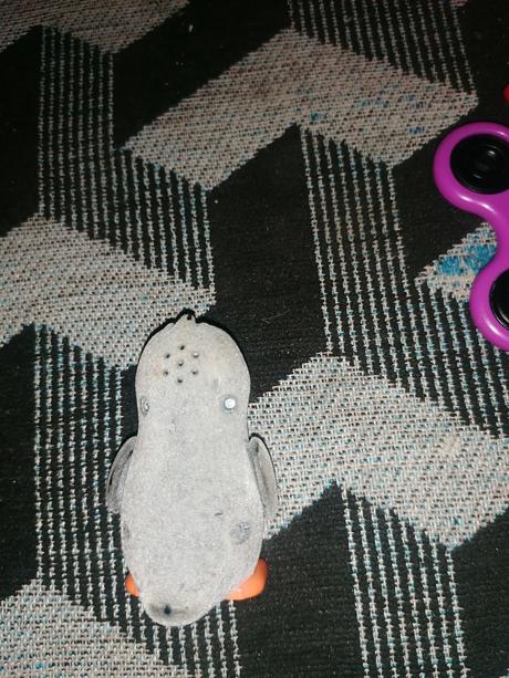 Tučniak ktorý vydáva zvuky, 