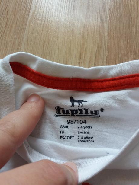 Pyžamové tričko, lupilu,104