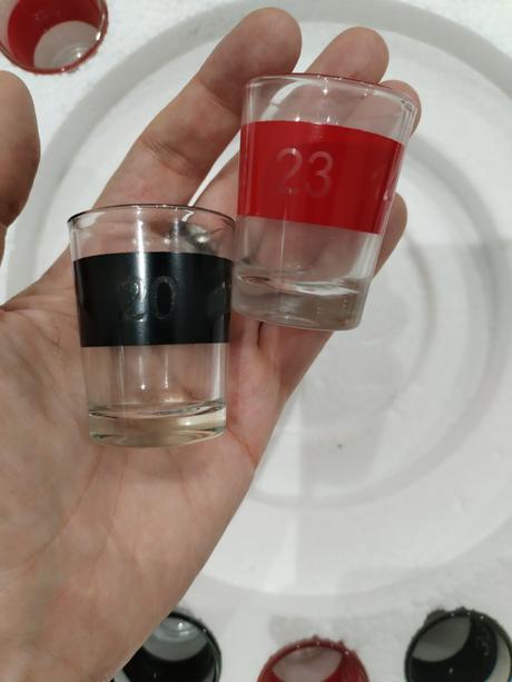 Hra drinking roulette set, 