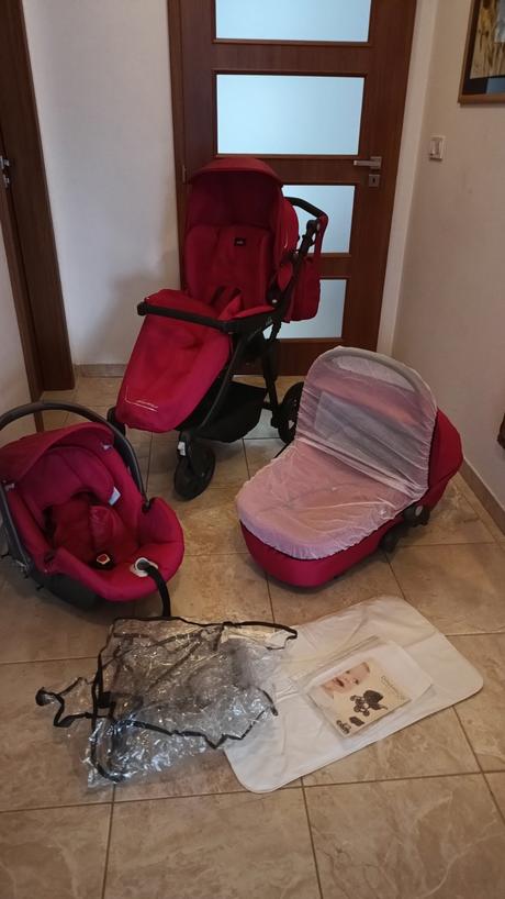 Kočík cam dinamico- malinovy, cam,cam dinamico