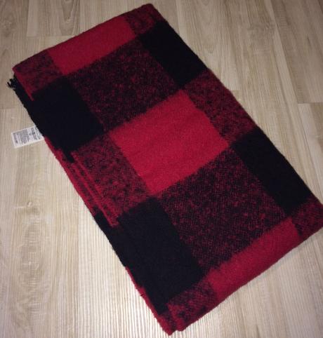 Teplý šál banana republic, gap,xxl