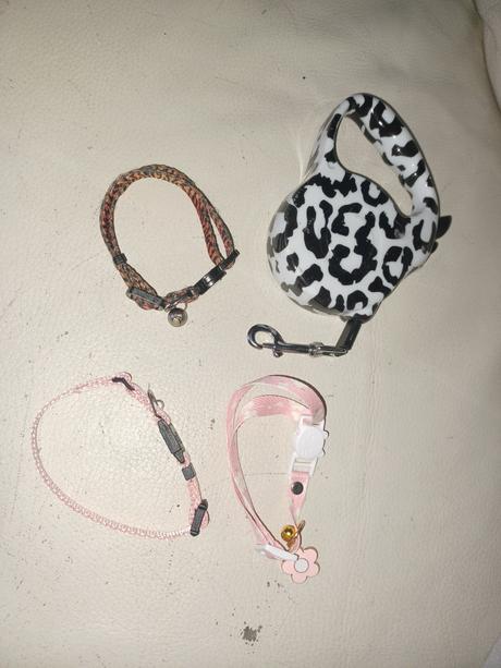 Obojok+ voditko pre macicku,