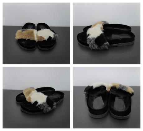 Zara slapky s kozusinu 36/37, zara,37