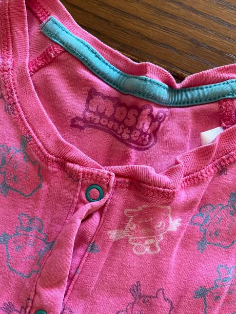 Pyžamkový overal moshi monsters 122/128, next,122