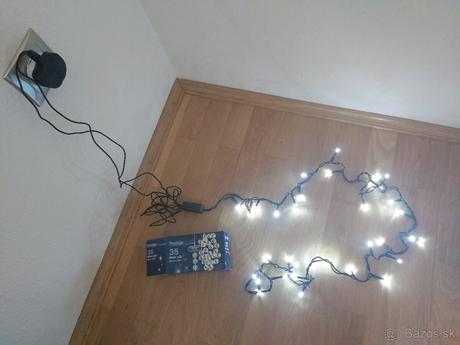 Vianočné zimné dekorácie biele vianoce, 