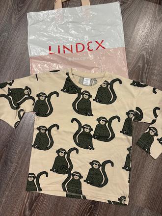 Lindex tričko s opičkami č.116, lindex,116