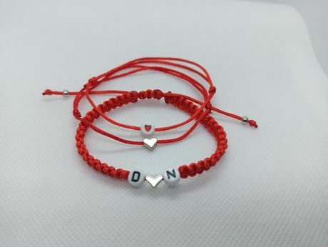 Náramky proti urieknutiu, posuvné uzlíky, 