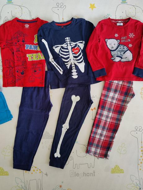 Pyžamá pre chlapca 4-6 rokov, 110