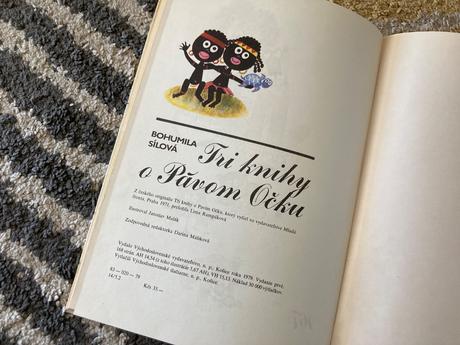 Tri knihy o pávom očku-prvé vyd.1979,