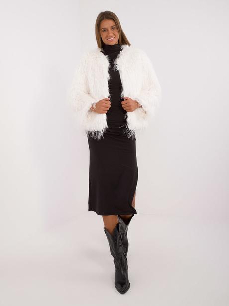 Dámska kožušinová bunda s podšívkou mix farieb, l / m / s / xl / xxl