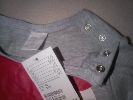 Krasne vianocne tricko zn. h&m, 98