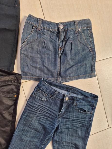 Sukňa a 3/4 nohavice, s