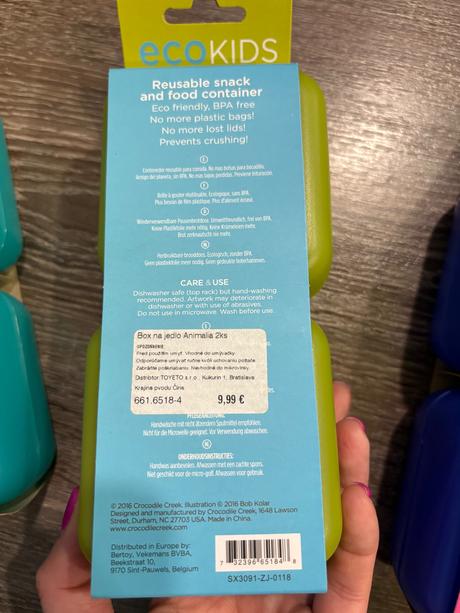 Crocodile creek - boxy na jedlo rozne,