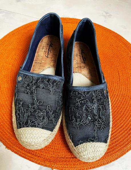 Značkové espadrilky mustang, mustang,38