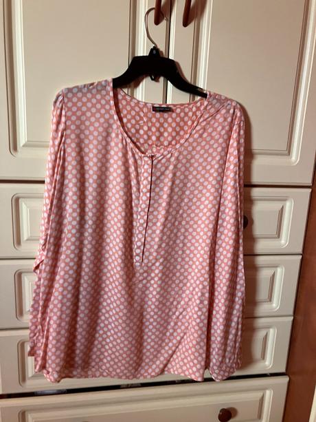 Bodkovaná blúzka, street one,44