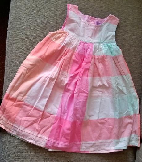 Kárované šaty 98-104, f&f,98