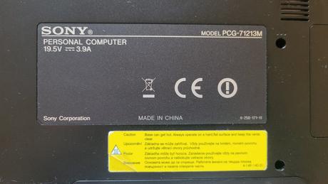 Notebook sony vaio vpceb3e1e-funkčný, sony