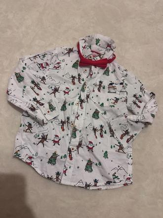 Vianočna košeľa s motylikom, f&f,104