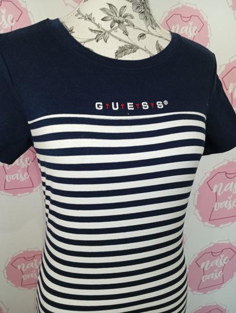 Pásikavé šaty, guess,m