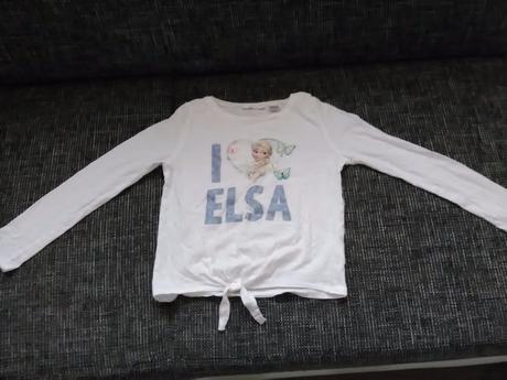 Tričko s elzou, h&m,122