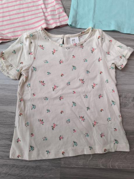 3xhm tričko, h&m,80