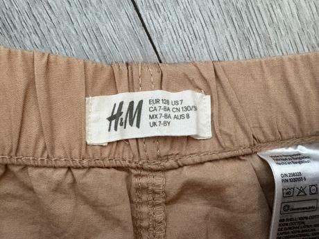 H&m šortky veľ. 128, h&m,128