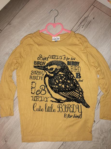 Tričko cute little birdy, pompdelux 110 /116, pompdelux,110