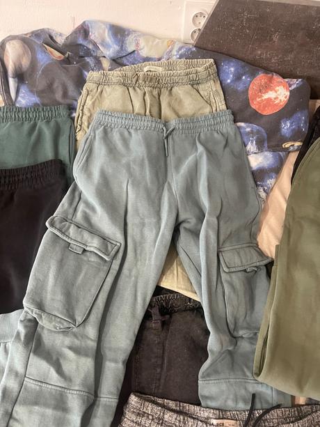 Teplaky 8ks vel. 170-176, reserved,176