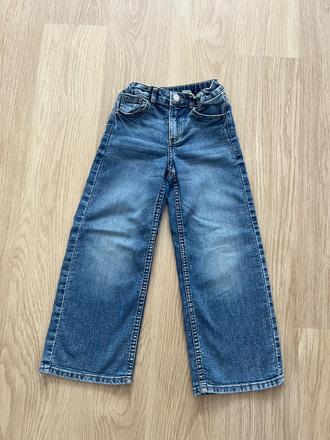 Široké dievčenské rifle, h&m,116