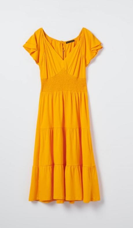 Oranžové šaty mohito, mohito,l