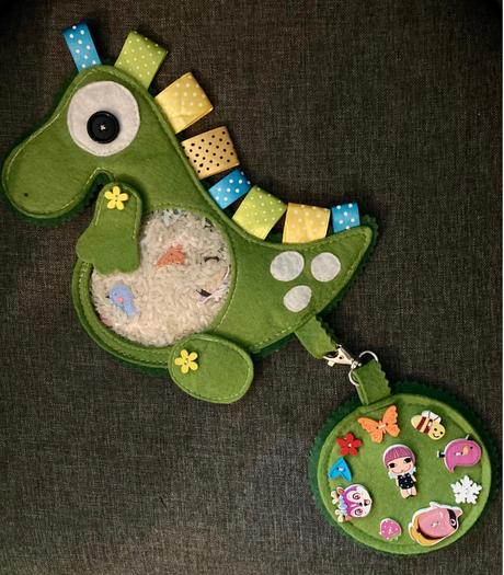 Montessori handmade spy bag,