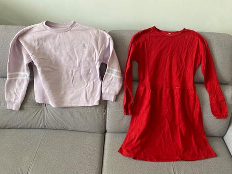 Balík oblečenia 134/140, 122–134