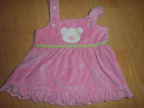 Velúrové šatičky prénatal, 56