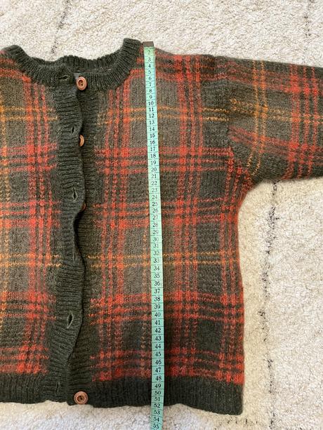 Vlnený kardigán, m