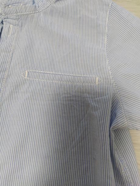 Pruzkovana košieľka. veľ 3-4 roky, h&m,104