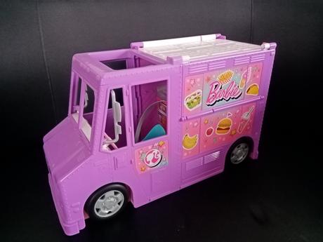 Barbie - karavan, pojazdný bufet, 
