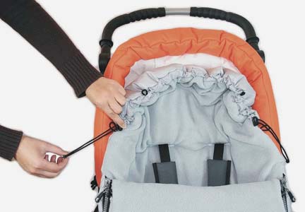 Emitex zimný fusak do kočíka combi e 3v1, emitex