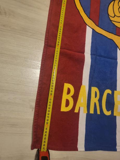 Osuška fc barcelona - použitá raz, 