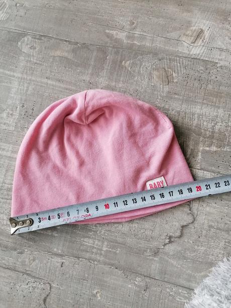 Čiapka ružová, h&m,74
