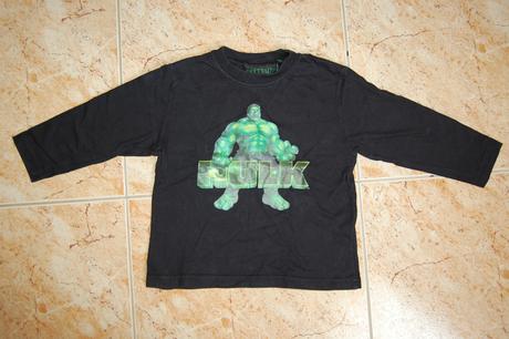 Silácke tričko s peknou aplikáciou, 98