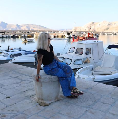 Letné nohavice s topom l/xl, xl