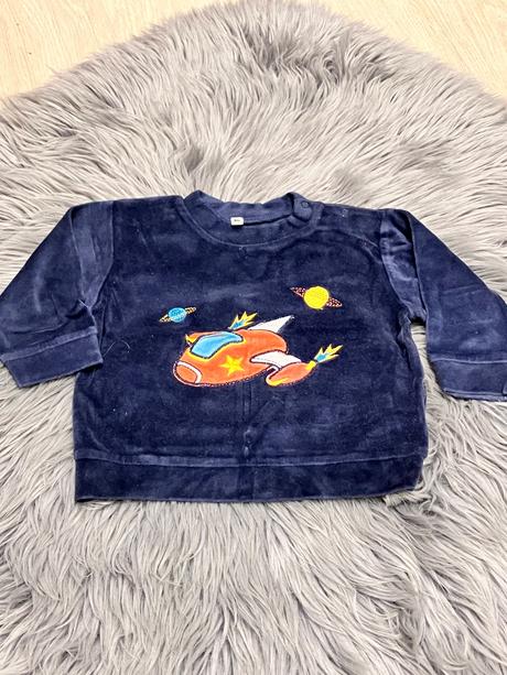 Chlapčenská zamatová mikina (80), 80