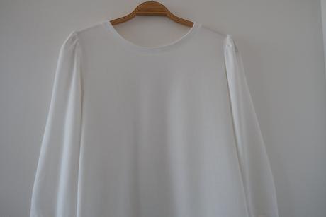 Biele tričko s krajkou, 40